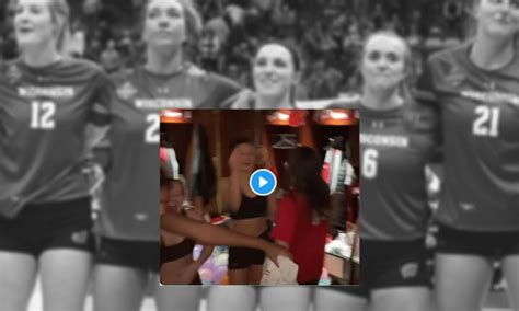 wisconsin volleyball team leaked uncensored|Wisconsin volleyball players private photos, video shared online